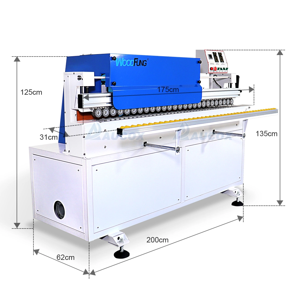 Woodworking Machinery Full Automatic PVC Edge Banding Machine for MDF Edge Bander Trimming Machine